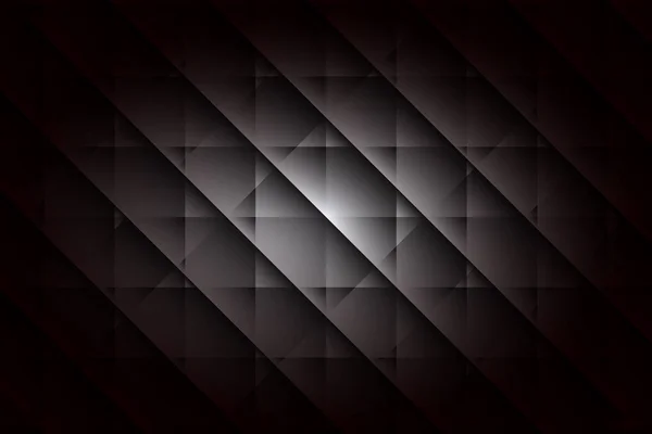 Fond géométrique noir horizontal — Image vectorielle