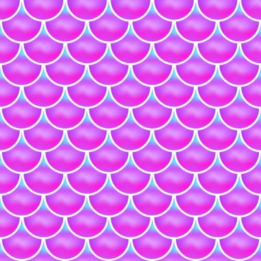 Sihirli denizkızı Dikişsiz desen