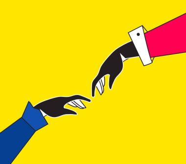 İş kadını birbirine yardım ediyor