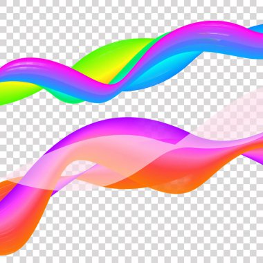 Dalgalı çizgi, soyut grafik tasarım