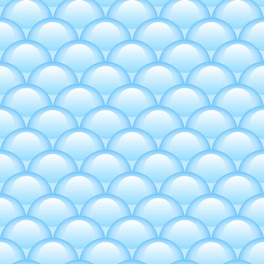 Tekstil ve kumaş için prenses mavisi kusursuz desen. Çocuklar çemberli kız baskısı yapar. Deniz kızı kuyruğu, balık pulu. Vektör sevimli desen.
