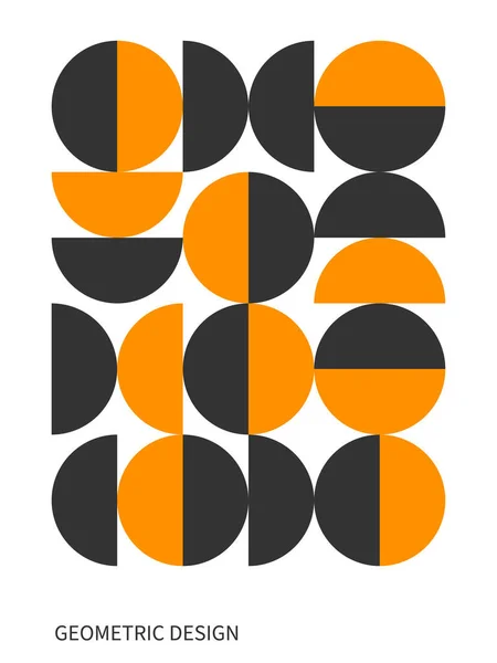 Formes Cercle Abstrait Géométrique Vectoriel Eléments Design Modernes Simples — Image vectorielle
