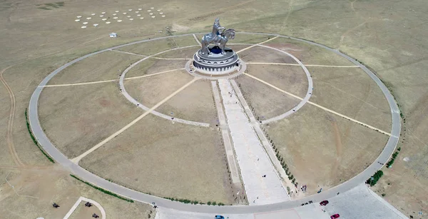 Genghis khan memorial — Stockfoto