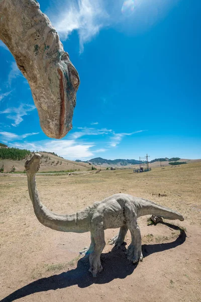 Mongolië dinosaurus park — Stockfoto