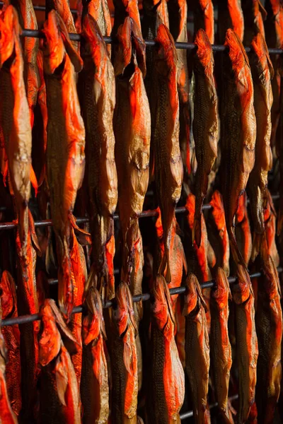 Proceso de fábrica de pescado —  Fotos de Stock