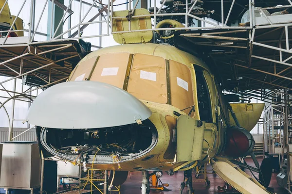 Instalação de aviação de helicóptero — Fotografia de Stock