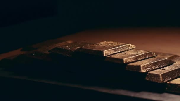 Zlatá ingotova průmyslová výroba zlatá — Stock video