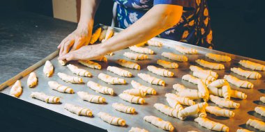 kurabiye yapma fabrika fırın taze aşçı bisküvi