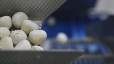 Hamur köftesi fabrikası işleme modern sanayi pelmeni