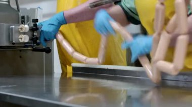 Sosis fabrikası et üretim endüstrisi