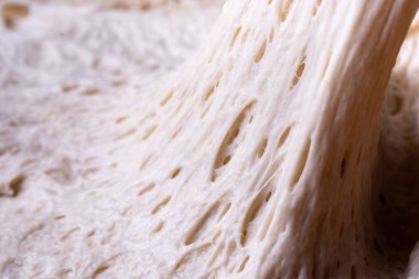 Ekmek hamurunda alveolus gluten net fermantasyonu