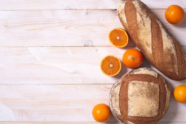 Pan con cítricos de naranja — Foto de Stock