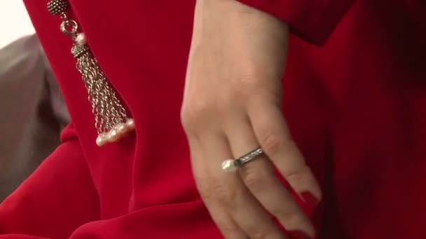 Modèle Annonce Des Bijoux Bagues Bracelets Colliers Boucles Oreilles — Video