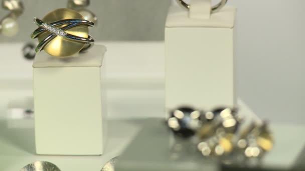 Marine Women Jewelry Stands — Stock Video
