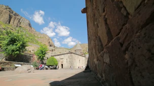 Oude Armeense Kerk Neergeschoten Beweging — Stockvideo