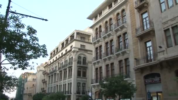 Beaux Bâtiments Luxe Beyrouth Liban — Video