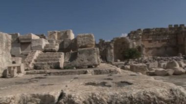 Lübnan 'daki Baalbek Roma Harabeleri, bir UNESCO Dünya Mirası sahası