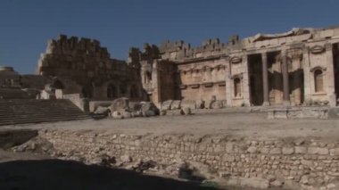 Lübnan 'daki Baalbek Roma Harabeleri, bir UNESCO Dünya Mirası sahası
