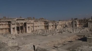Lübnan 'daki Baalbek Roma Harabeleri, bir UNESCO Dünya Mirası sahası