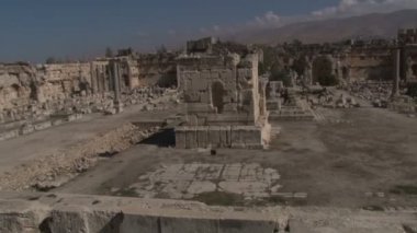 Lübnan 'daki Baalbek Roma Harabeleri, bir UNESCO Dünya Mirası sahası
