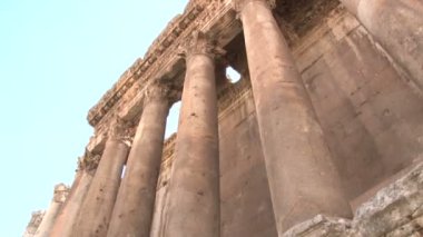 Lübnan 'daki Baalbek Roma Harabeleri, bir UNESCO Dünya Mirası sahası