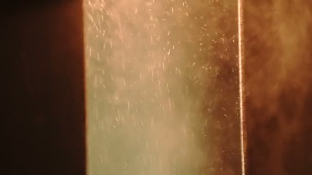 Σωματίδια Σκόνης Στο Φως — Αρχείο Βίντεο