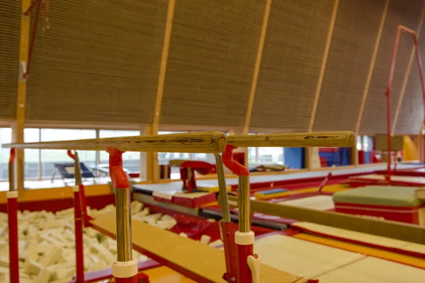 Turngeräte Einem Gymnastikzentrum — Stockfoto