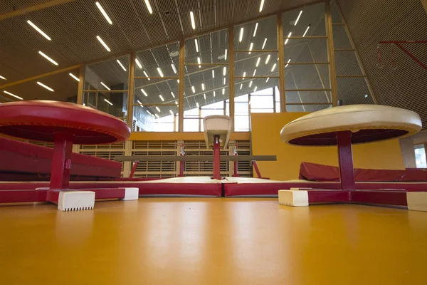 Turngeräte Einem Gymnastikzentrum — Stockfoto