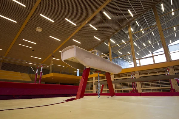 Turngeräte Einem Gymnastikzentrum — Stockfoto