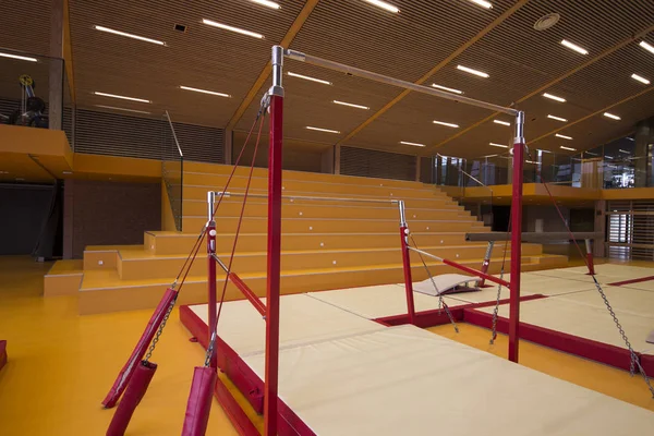 Turngeräte Einem Gymnastikzentrum — Stockfoto