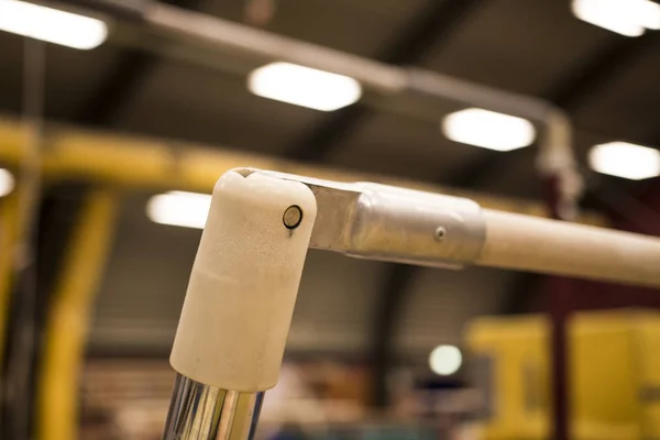 Gymnastic equipment in a gymnastic center