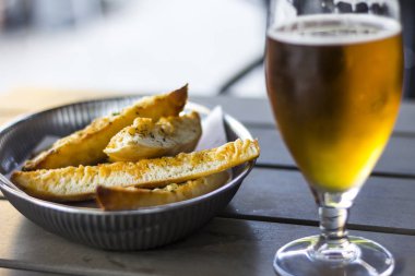 İsveç'te bir Restoran Restoran gıda 