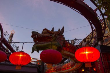 Chinatown Kopenhag Danimarka 
