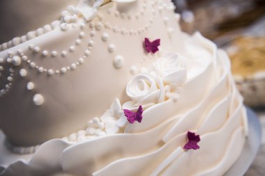 Faroe Adaları'ndaki bir düğün, düğün pastaları 