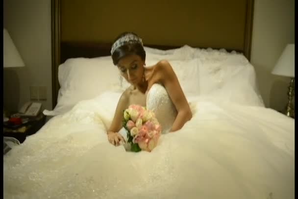 Vorbereitungen Für Eine Hochzeit — Stockvideo