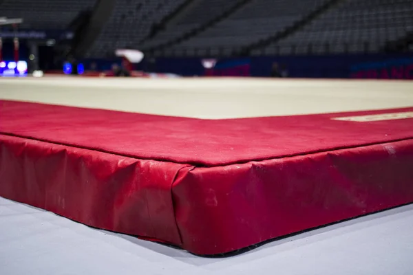 Équipement Gymnastique Dans Une Salle Gymnastique Paris — Photo