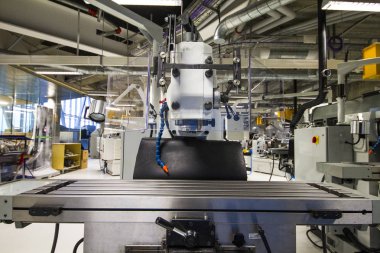 Faroe Adaları'nda bir üniversitede bir atölye 