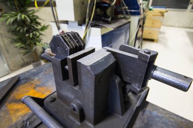 Faroe Adaları'nda bir üniversitede bir atölye 