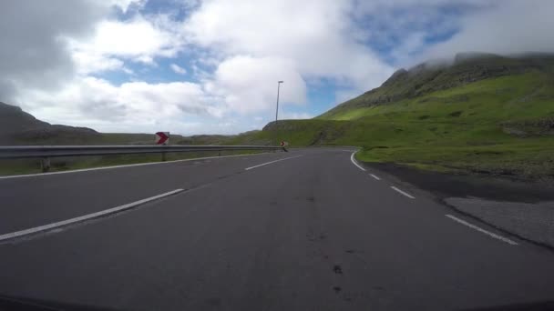 Viajar Campo Nas Ilhas Faroé — Vídeo de Stock
