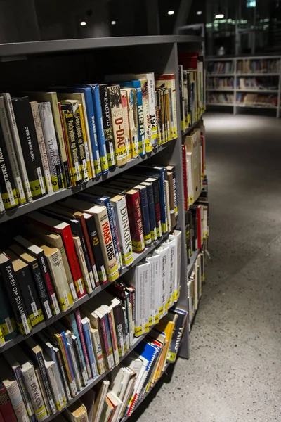 Öffentliche Bibliothek Einem College Auf Den Färöern — Stockfoto