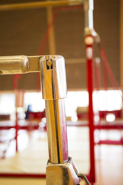 Gymnastic equipment in a gymnastic center