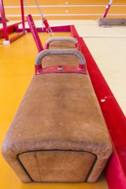 Bir jimnastik Merkezi jimnastik donanımları
