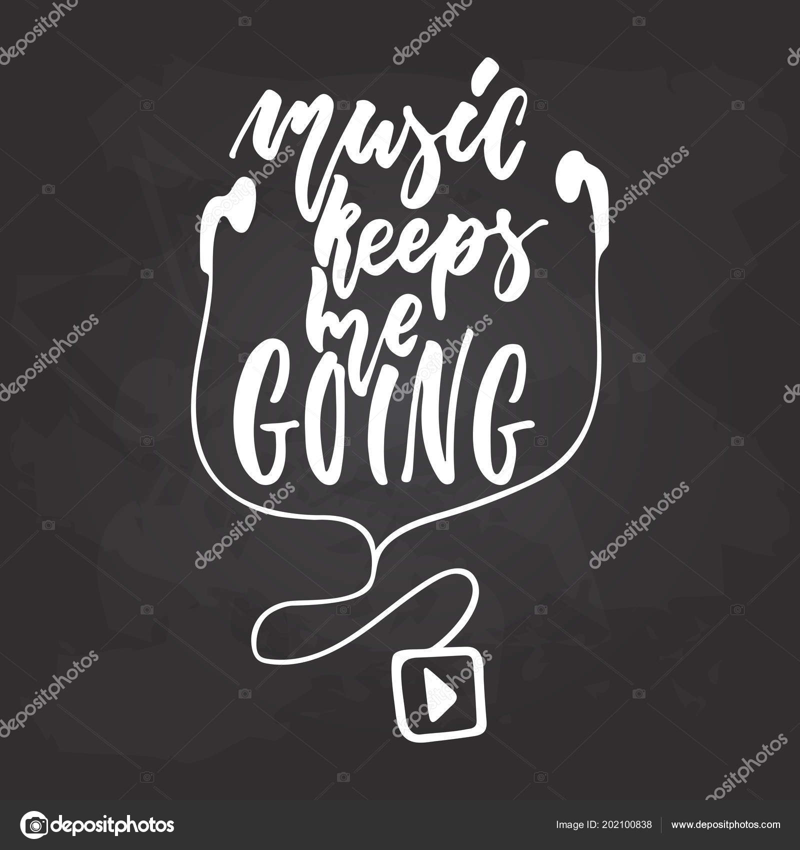 La Musique Me Fait Avancer Une Phrase De Lettrage Positive Dessinee A La Main Sur Musical La Musique Me Fait Avancer Une Phrase De Lettrage Positive Dessinee A La Main Sur Musical