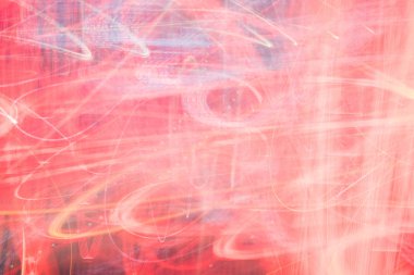 Soyut parlak bulanık neon eğilim arka plan, çok renkli çizgiler. Hız ışık Demeti gece trafiği ve ışıklar.