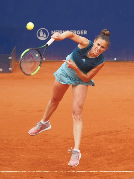 Núremberg Alemania Mayo 2019 Tenista Española Paula Ormaechea Participa Torneo —  Fotos de Stock