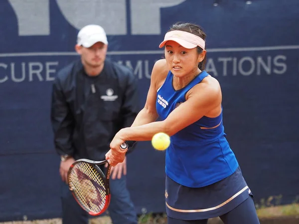 Nuremberg Alemania Mayo 2019 Tenista Japonés Misaki Doi Torneo Euro — Foto de Stock