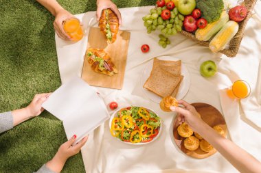 Kavramı bir piknik, yaz ve dinlenme. 