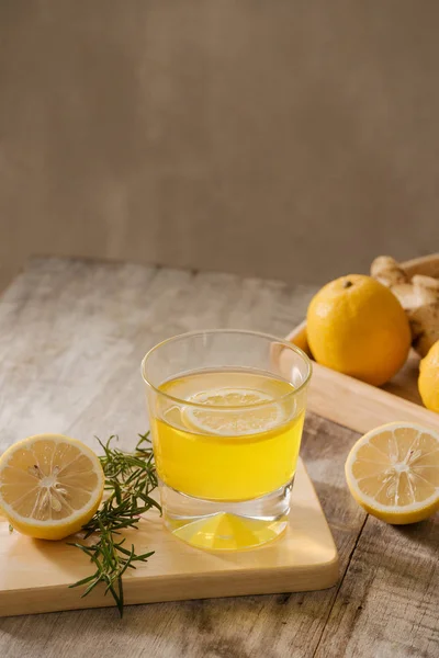 Thé Minceur Gingembre Citron Vitamines — Photo