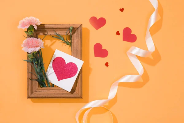 Liefde Valentijnsdag Concept Lente Zomer Achtergrond — Stockfoto