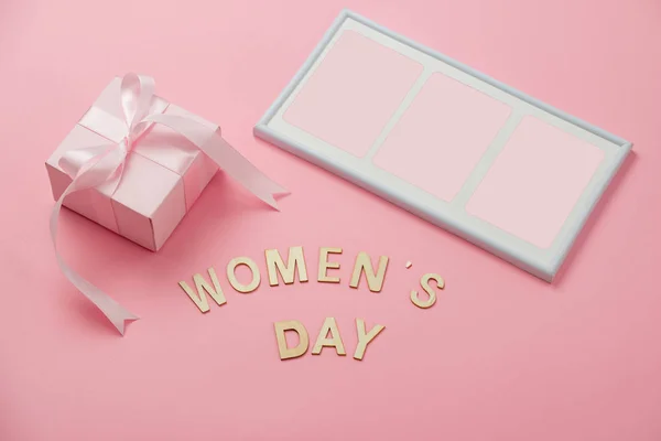 Kadınlar Günü Kavramı Mutlu Kadınlar Günü Dünya Kadınlar Günü Kadının — Stok fotoğraf